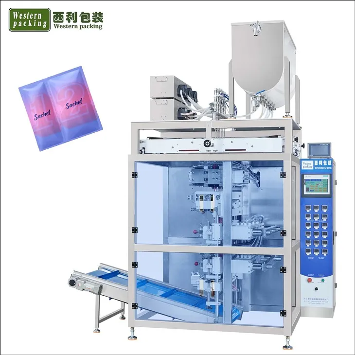 Машина для наполнения и укупорки жидкостей в пакетиках